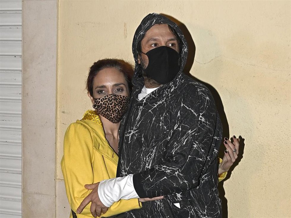 Rafael Amargo y su mujer Luciana el pasado domingo