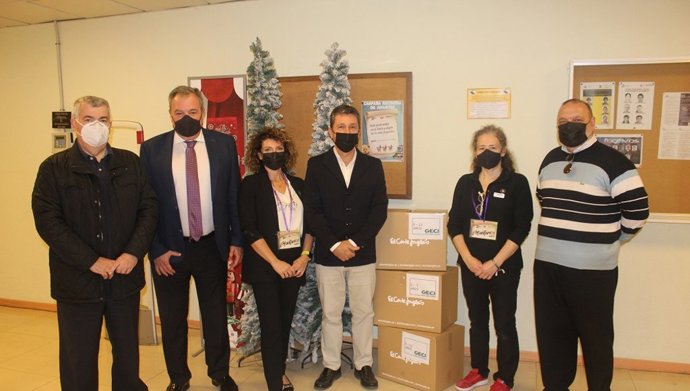 Donación de juguetes a Cáritas