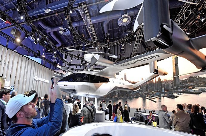 Archivo - Hyundai presenta tres soluciones de movilidad del futuro en la exposición CES 2020 celebrada en Las Vegas (Estados Unidos).