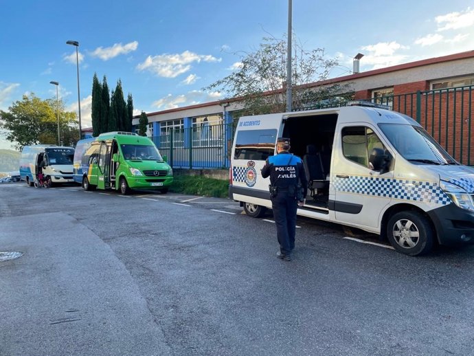Campaña de control del transporte escolar