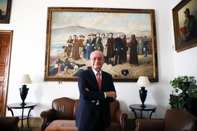 Archivo - Entrevista con el alcalde de Málaga, Francisco de la Torre, en una imagen de archivo 