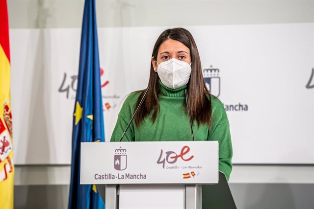 La consejera de Bienestar Social, Bárbara García, en rueda de prensa