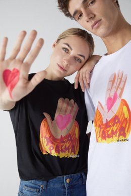 Camisetas solidarias de Cortefiel, en la iniciativa X La Palma