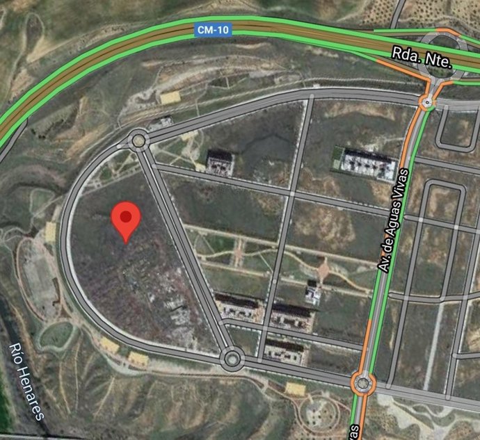 Parcela para la nueva sede del GEO en Guadalajara.