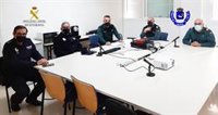 Guardia Civil y Policía Local de Calvi diseñan un operativo especial para el fin de semana de Nochevieja