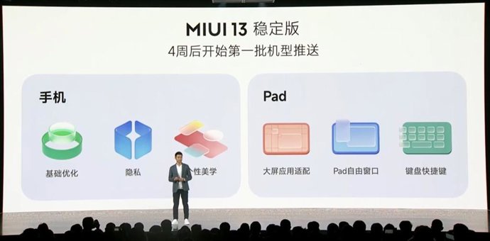MIUI 13 para móvil y tableta