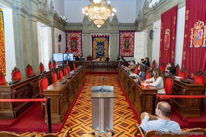 Pleno del Ayuntamiento de Cartagena