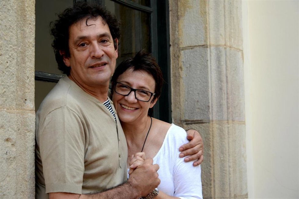 Archivo - El director mallorquín Agustí Villaronga y la actriz Blanca Portillo.