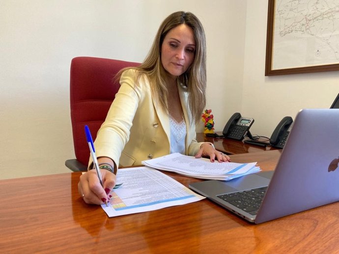 María Ponce, diputada provincial de Cs y coordinadora del partido liberal en Huelva.