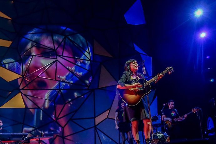 Archivo - La cantante de Amaral, Eva Amaral (foto de archivo)