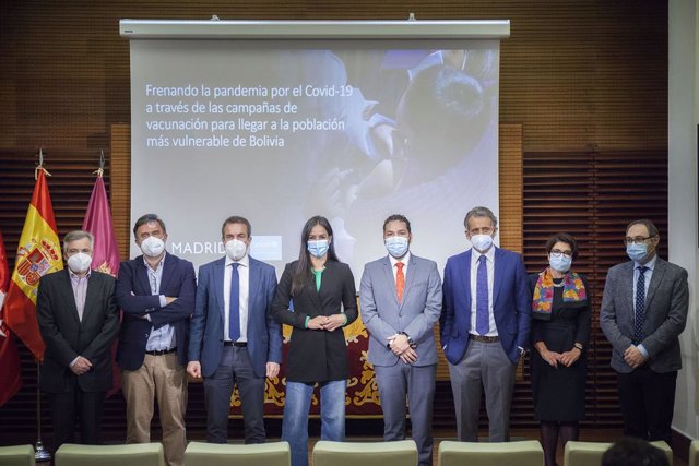 Madrid destina un millón de euros para vacunar a dos millones de personas vulnerables en Bolivia.
