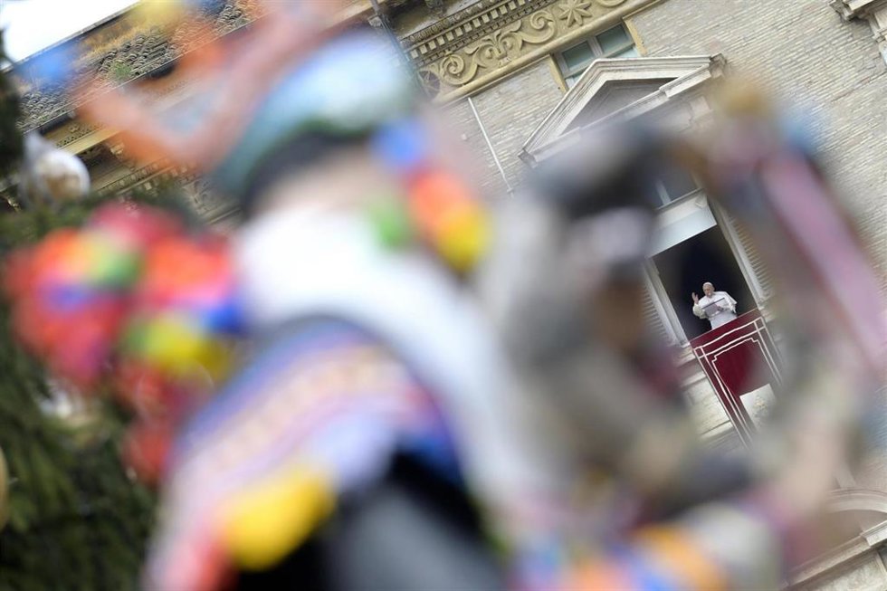 El Papa en el rezo del ángelus