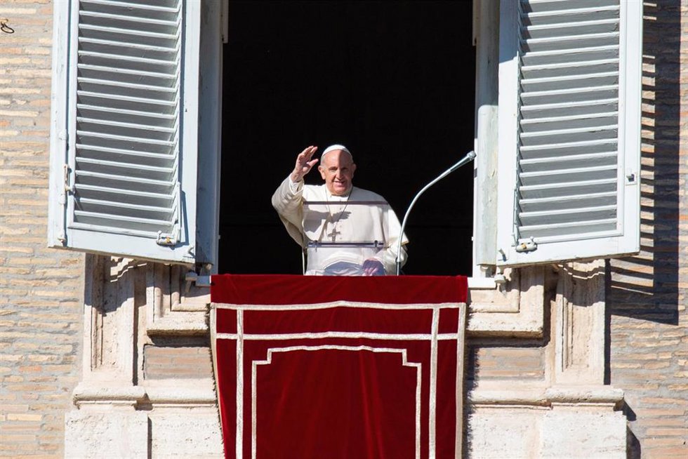 El Papa en el rezo del Ángelus