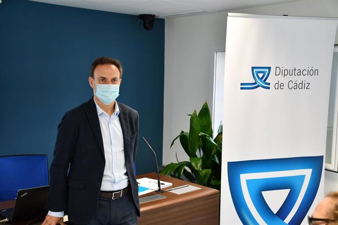 El diputado de Bienestar Social de la Diputación de Cádiz, David de la Encina.