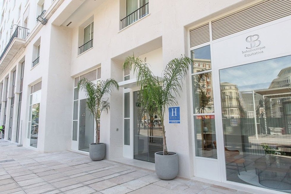 Archivo - Hotel de la cadena Soho en Málaga capital inaugurado en 2021.