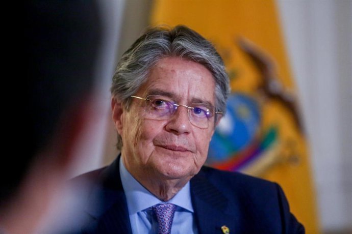Archivo - El presidente de Ecuador, Guillermo Lasso.