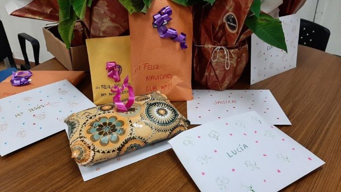 Cartas solidarias del programa puesto en marcha por la Diputación de Valladolid por segundo año consecutivo.