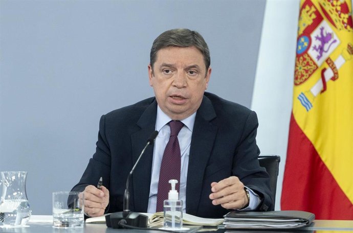 El ministro de Agricultura, Pesca y Alimentación, Luis Planas, comparece tras la reunión del Consejo de Ministros en Moncloa