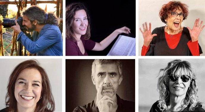 Imágenes de las figuras que participarán en 'Huelva Ciudad Cultura'.