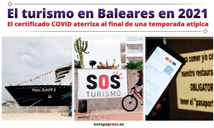 La reactivación del turismo de cruceros, la campaña SOS Turismo y el Certificado Covid han marcado la temporada turística.