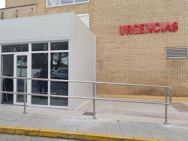 Archivo - Servicio de Urgencias en el hospital de Riotinto.