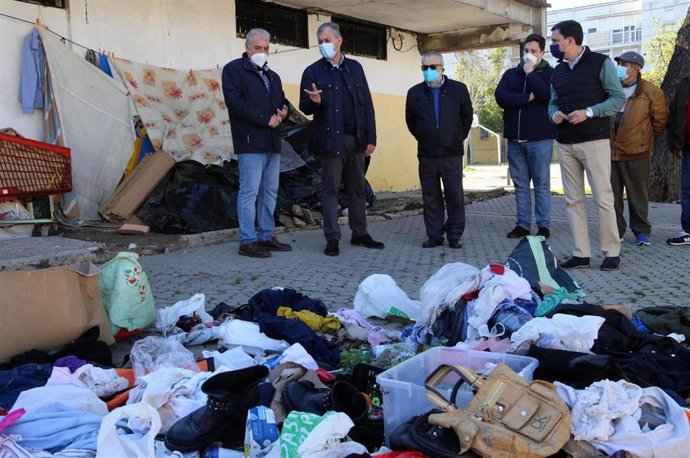 Visita de Sanz a Las Letanías