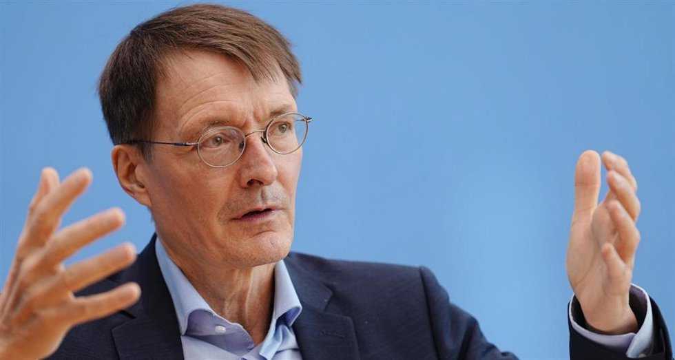 El ministro de Sanidad de Alemania, Karl Lauterbach