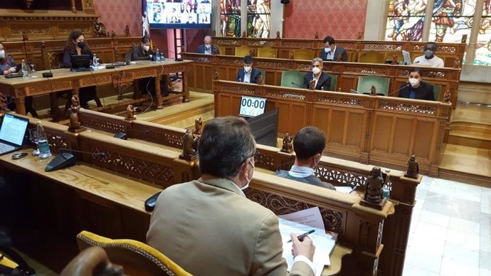 Pleno del Consell de Mallorca.