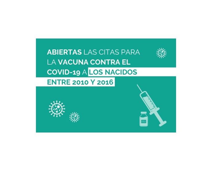 Sanidad abre las agendas de la vacunación para los niños nacidos en 2015 y 2016