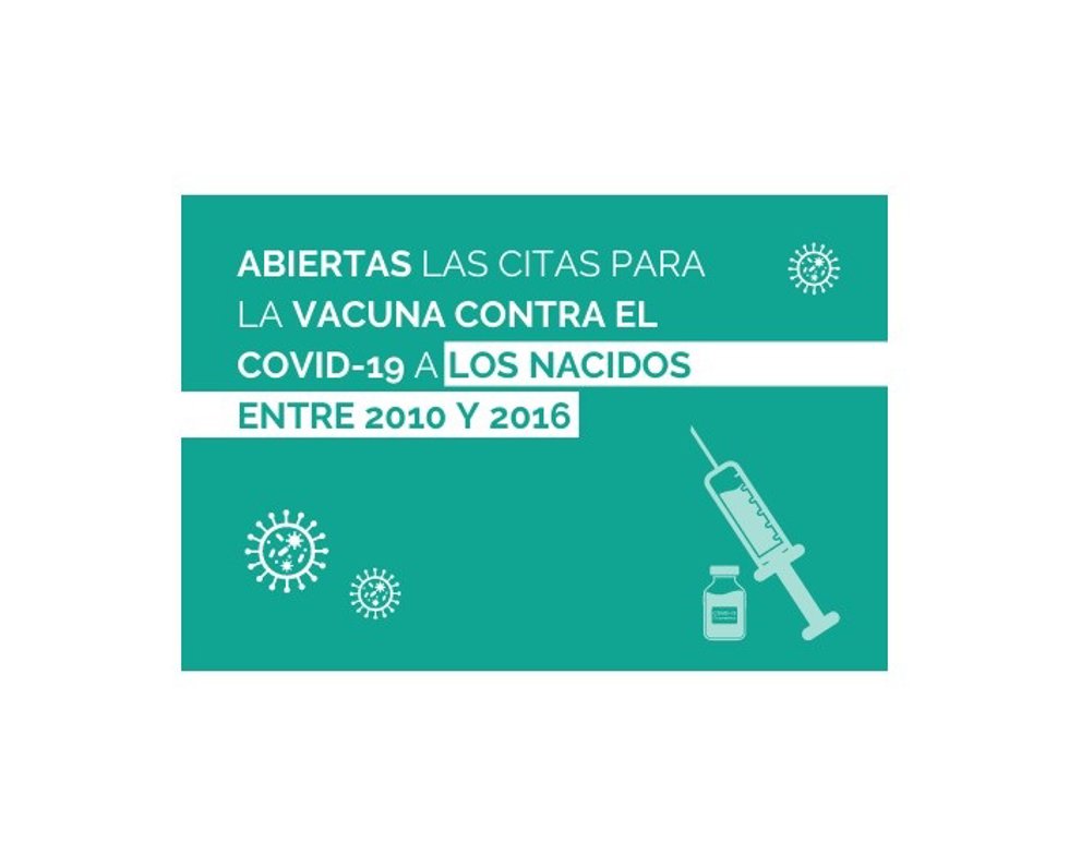 Sanidad abre las agendas de la vacunación para los niños nacidos en 2015 y 2016