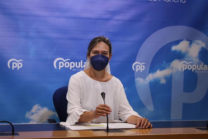 La vicepresidenta de las Cortes de Castilla-La Mancha y vicesecretaria general del PP-CLM, Ana Guarinos.