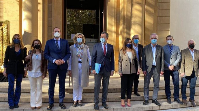 José Ballesta y todos los concejales del Grupo Municipal Popular