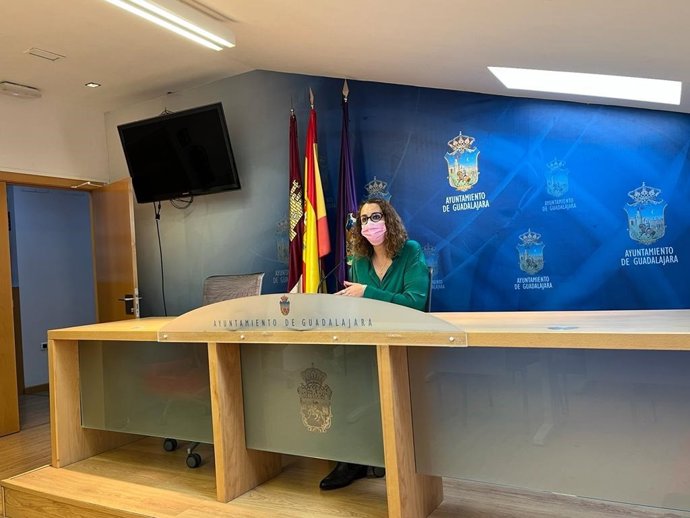 La concejala de Festejos y segunda teniente de alcalde en el Ayuntamiento de Guadalajara, Sara Simón.