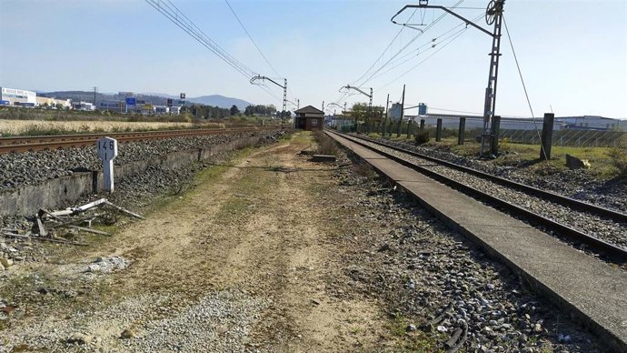 Archivo - Apartadero de As Gándaras, en O Porriño (Pontevedra)