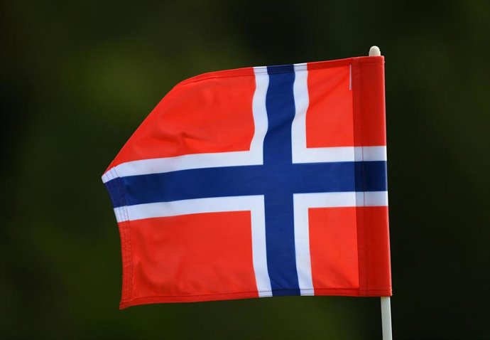 Archivo - Bandera de Noruega.