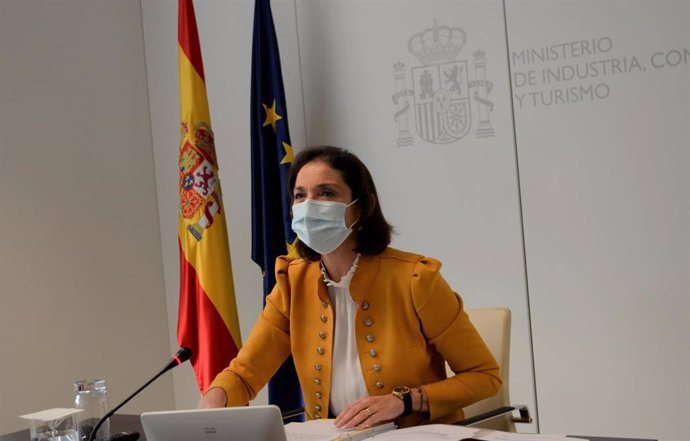 La ministra de Industria, Comercio y Turismo del Gobierno, Reyes Maroto.