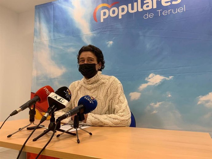 La portavoz de Sanidad del PP en las Cortes de Aragón, Ana Marín.