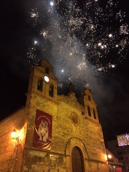 Campanas en la iglesia del Carmen de Aracena (Huelva).