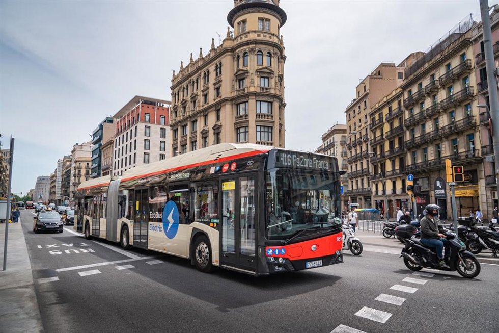Archivo - Bus de Barcelona.