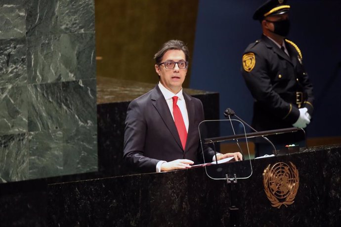 El presidente de Macedonia del Norte, Stevo Pendarovski