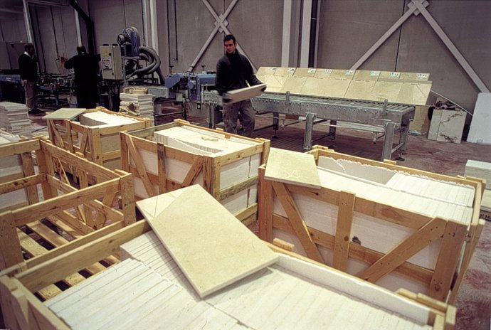 Las exportaciones de piedra y mármol crecen un 16,6 por ciento