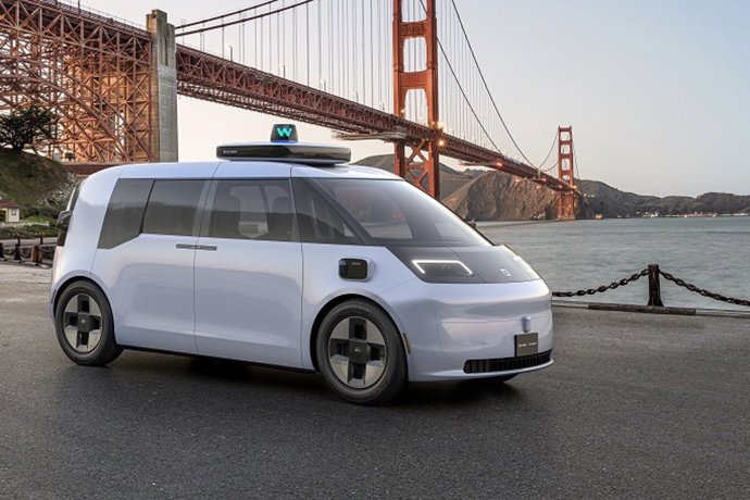 Vehículo autónomo y eléctrico de Waymo (Google) y Zeekr (Geely)