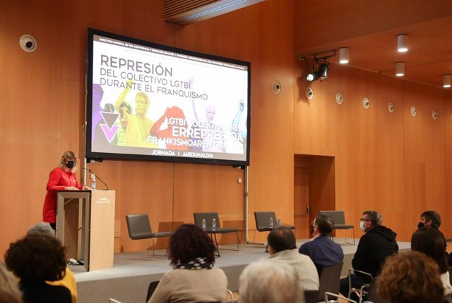 La consejera de Relaciones Ciudadanas, Ana Ollo, en la jornada de presentación