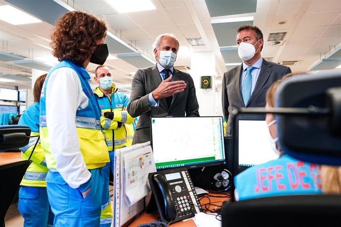 El SUMMA 112 atiende más de 6.000 llamadas diarias desde Navidad, muchas de ellas relativas al coronavirus