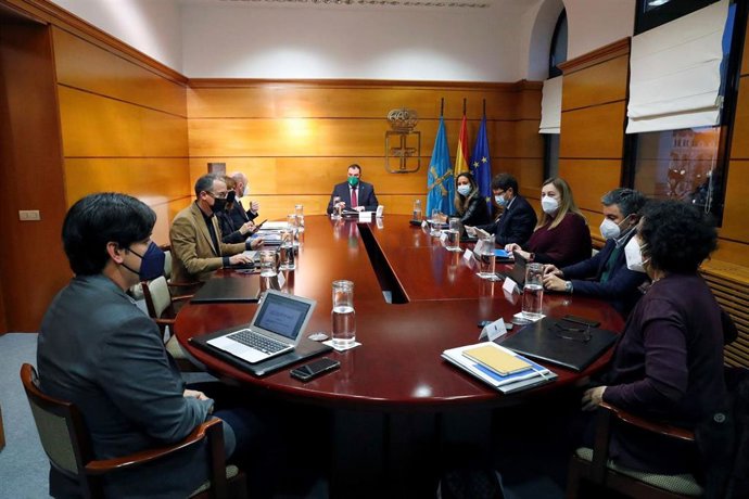 Reunión del Consejo de Gobierno del Principado de Asturias