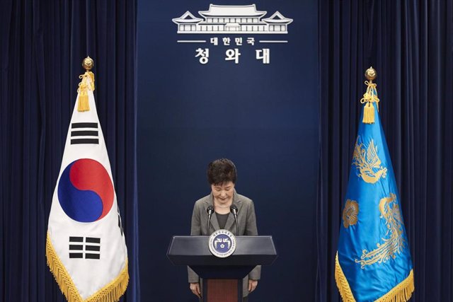 Archivo - La expresidenta de Corea del Sur Park Geun Hye