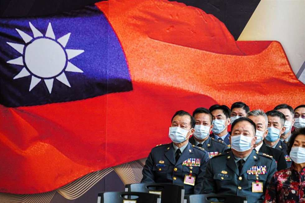 Ceremonia militar en Taiwán (imagen de archivo).