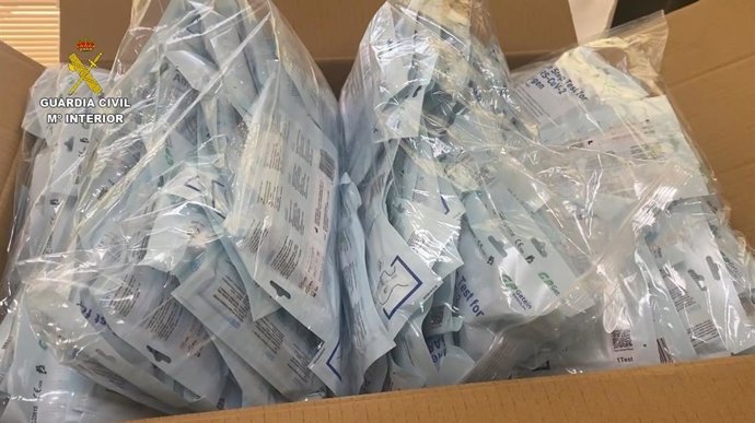 Intervención de test de antígenos irregulares