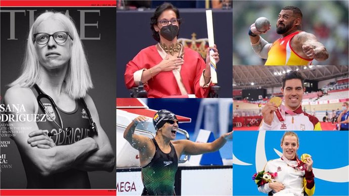 Éxitos del deporte paralímpico 2021: Susana Rodríguez, Teresa Perales, Michelle Alonso, Kim López, Alfonso Cabello, Marta Fernández