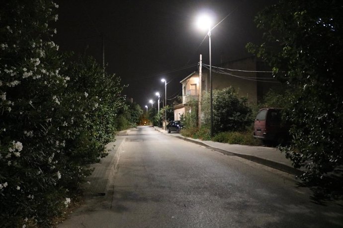 Imagen de las luces reconvertidas a LED